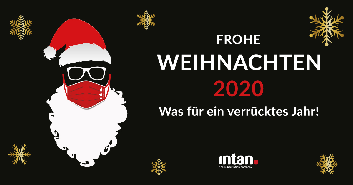 Frohe Weihnachten 2020 - intan group